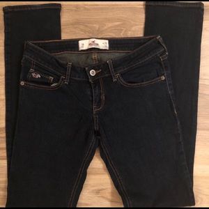 Hollister Dark Wash Slight Stretch Skinny Jeans